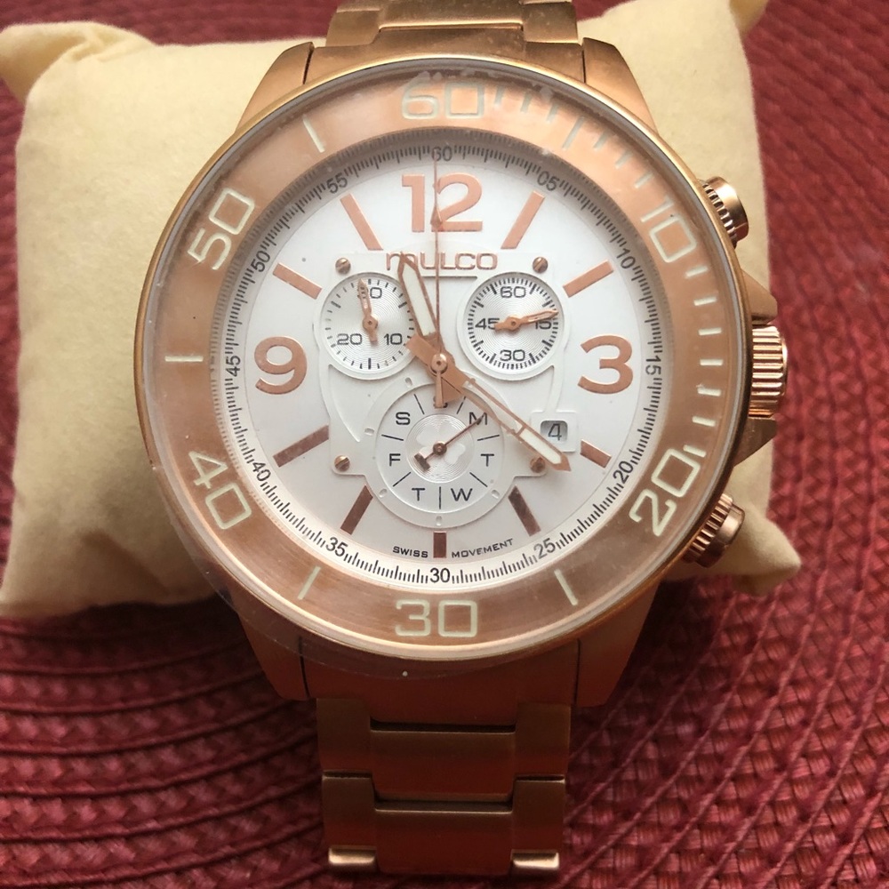 Gold rose Mulco Watch